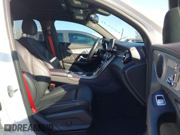 2019 Mercedes-Benz GLC with VIN WDC0J6EB2KF488453, listed as a IAAI auction lot 41678633 with 53,626 mi miles. Bid and sale history available at carsss.com. Image 5.