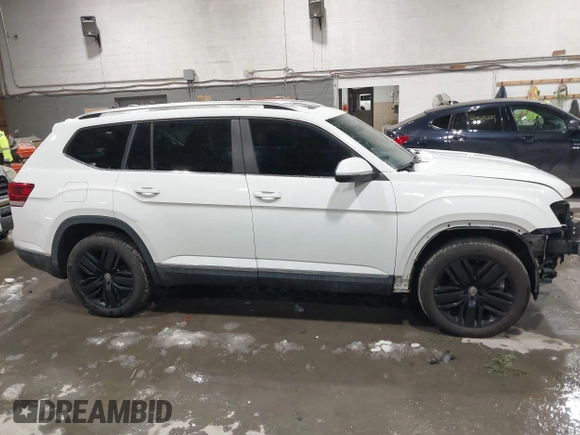 2018 Volkswagen Atlas SEL with VIN 1V2MR2CAXJC557973, listed as a IAAI auction lot 41535114 with 107,894 mi miles and . Bid and sale history available at DreamBid. Image 14.
