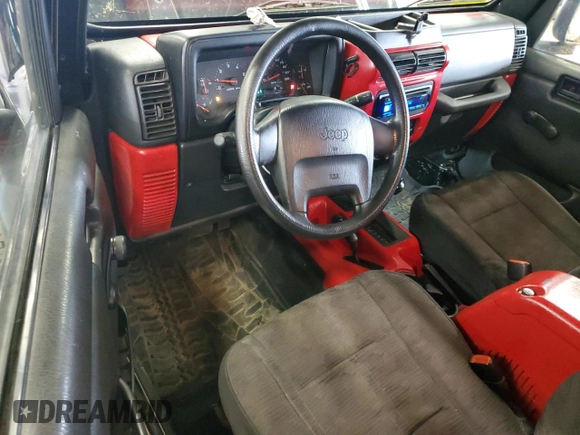 2004 Jeep Wrangler Sport with VIN 1J4FA49S64P722986, listed as a Copart auction lot 51840985 with 129,761 mi miles and Clean title. Bid and sale history available at DreamBid. Image 8.