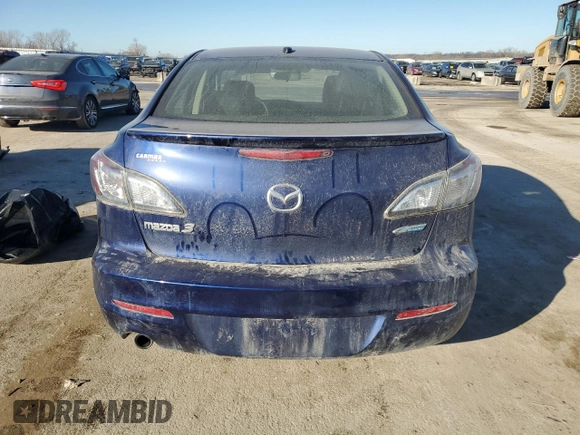 2013 Mazda 3 i Grand Touring with VIN JM1BL1W73D1724744, listed as a Copart auction lot 42173765 with 86,698 mi miles and Salvage Title. Bid and sale history available at carsss.com. Image 6.