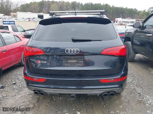 2014 Audi SQ5 Prestige with VIN WA1VGAFP5EA039920, listed as a IAAI auction lot 41872791 with 110,401 mi miles. Bid and sale history available at carsss.com. Image 16.