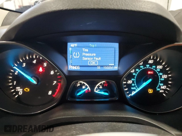 2013 Ford Escape SE with VIN 1FMCU0GX9DUD79577, listed as a Copart auction lot 48481055 with 153,251 mi miles and Clean Title. Bid and sale history available at carsss.com. Image 9.