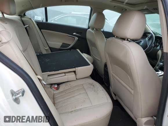 2012 Buick Regal Turbo Premium 1 с VIN 2G4GS5EV6C9127982, выставлен на аукционе Copart как лот 51571505 с пробегом Не указан миль и На запчасти • Non repairable. История ставок и продаж доступна на DreamBid. Изображение 10.