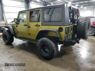 2007 Jeep Wrangler Unlimited X with VIN 1J4GB39177L184300, listed as a Copart auction lot 45992015 with Not provided miles and Non repairable. Bid and sale history available at DreamBid. Image 2.