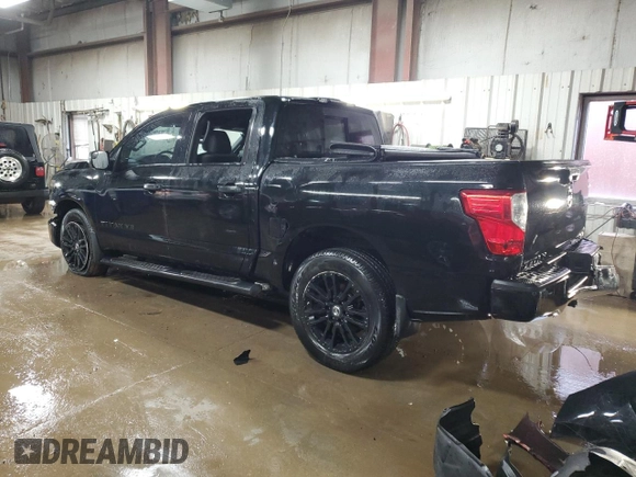 2018 Nissan Titan S with VIN 1N6AA1E54JN545065, listed as a Copart auction lot 50881645 with 28,892 mi miles and Salvage title. Bid and sale history available at DreamBid. Image 2.
