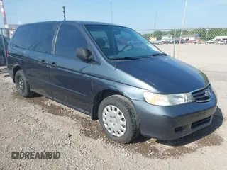 2004 Honda Odyssey LX with VIN 5FNRL18504B126077, listed as a IAAI auction lot 42568123 with 139,930 mi miles and . Bid and sale history available at DreamBid. Image 1.