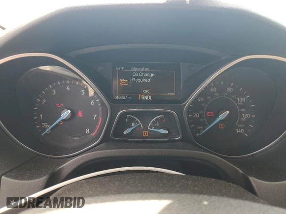 2015 Ford Focus SE with VIN 1FADP3F24FL311323, listed as a Copart auction lot 62958995 with 140,097 mi miles and Clean title. Bid and sale history available at DreamBid. Image 9.