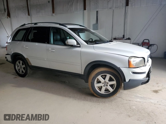 2008 Volvo XC90 I6 with VIN YV4CY982881419507, listed as a Copart auction lot 46617315 with 0 mi miles and Salvage Title. Bid and sale history available at carsss.com. Image 4.