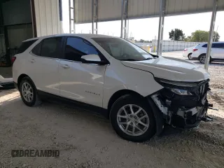 2023 Chevrolet Equinox LT with VIN 3GNAXKEG6PS195680, listed as a Copart auction lot 74998784 with 28,258 mi miles and Salvage Title. Bid and sale history available at carsss.com. Image 4.