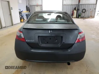 2007 Honda Civic Cpe LX with VIN 2HGFG12627H585698, listed as a Copart auction lot 49209985 with 0 mi miles and Salvage Title. Bid and sale history available at carsss.com. Image 6.