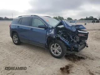 2024 GMC Terrain SLE z VIN 3GKALMEG6RL156475, wystawiony jako Copart lot #54344015 z przebiegiem 43 535 mil mil oraz Szkoda całkowita • Salvage title. Historia ofert i sprzedaży dostępna na DreamBid. Obrazek 4.