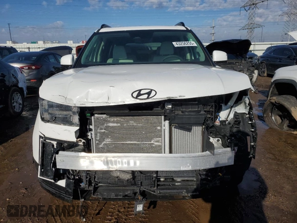 2025 Hyundai Santa Fe Calligraphy z VIN 5NMP5DGLXSH069580, wystawiony jako Copart lot #43256255 z przebiegiem 79 mil mil oraz Szkoda całkowita • Salvage title. Historia ofert i sprzedaży dostępna na DreamBid. Obrazek 5.