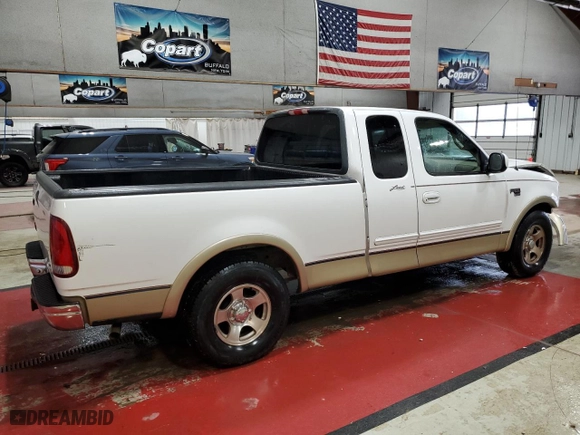 1999 Ford F-150 Work Series with VIN 1FTRX17W7XNC02138, listed as a Copart auction lot 73436294 with 0 mi miles and Salvage Title. Bid and sale history available at carsss.com. Image 3.