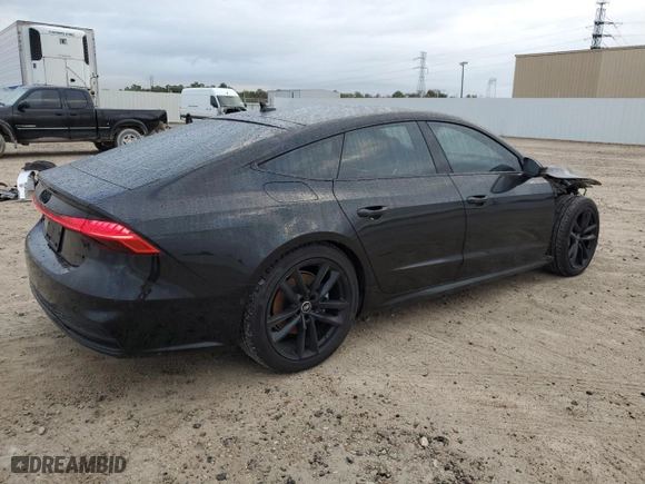 2023 Audi A7 Prestige with VIN WAUV2BF21PN036486, listed as a Copart auction lot 79288993 with 9,973 mi miles. Bid and sale history available at carsss.com. Image 3.
