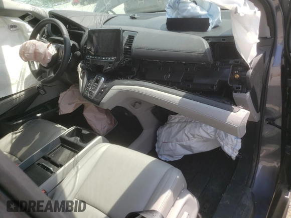 2024 Honda Odyssey EX-L с VIN 5FNRL6H62RB073573, выставлен на аукционе Copart как лот 55228105 с пробегом Не указан миль и Списание • Salvage title. История ставок и продаж доступна на DreamBid. Изображение 8.