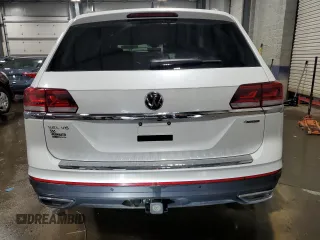 2023 Volkswagen Atlas SEL with VIN 1V2BR2CA3PC527617, listed as a Copart auction lot 85940764 with 26,971 mi miles and Salvage title. Bid and sale history available at DreamBid. Image 6.