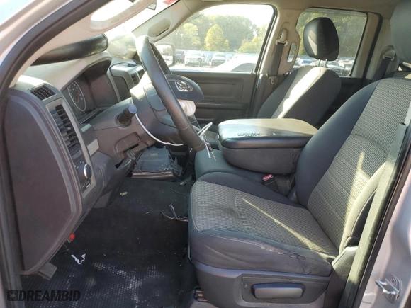 2010 Dodge Ram 1500 ST with VIN 1D7RB1GK9AS246183, listed as a Copart auction lot 77095254 with 203,719 mi miles and Salvage Title. Bid and sale history available at carsss.com. Image 7.