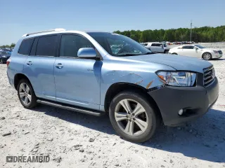 2008 Toyota Highlander Sport with VIN JTEDS43A082003399, listed as a Copart auction lot 53310785 with 310,531 mi miles and Clean Title. Bid and sale history available at carsss.com. Image 4.