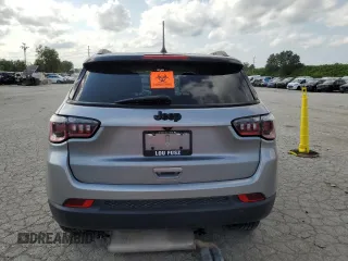 2018 Jeep Compass Altitude with VIN 3C4NJCBB2JT407423, listed as a Copart auction lot 65131134 with 66,605 mi miles and Salvage title. Bid and sale history available at DreamBid. Image 6.