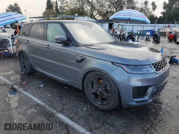 2019 Land Rover Range Rover Sport SE with VIN SALWG2RK7KA416445, listed as a Copart auction lot 88163045 with Not Provided miles and Salvage Title. Bid and sale history available at DreamBid. Image 4.