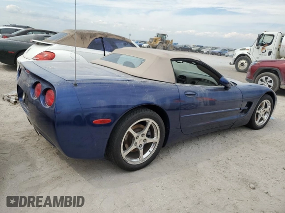 2004 Chevrolet Corvette with VIN 1G1YY32G545115833, listed as a Copart auction lot 75242864 with 0 mi miles and Salvage Title. Bid and sale history available at carsss.com. Image 3.