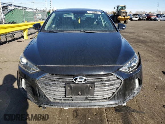 2017 Hyundai Elantra Limited with VIN 5NPD84LF3HH068745, listed as a Copart auction lot 44382565 with 99,496 mi miles and Salvage Title. Bid and sale history available at DreamBid. Image 5.