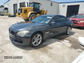 2011 BMW 7 Series 750i with VIN WBAKA8C59BCY36657, listed as a Copart auction lot 61484925 with 174,605 mi miles and Salvage title. Bid and sale history available at DreamBid. Image 1.