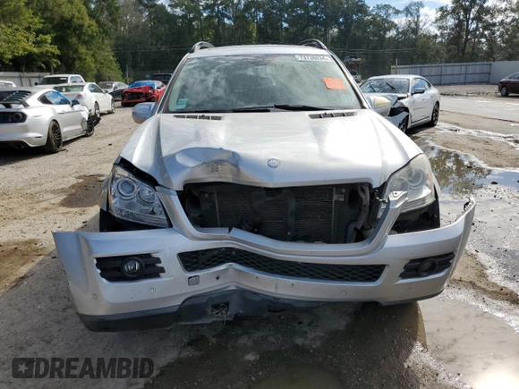 2009 Mercedes-Benz GL-Class 4.6L with VIN 4JGBF71E29A450066, listed as a Copart auction lot 73738034 with 108,285 mi miles and Salvage Title. Bid and sale history available at carsss.com. Image 5.