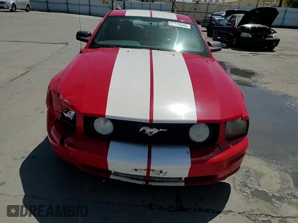2006 Ford Mustang GT Deluxe with VIN 1ZVHT82H665221722, listed as a Copart auction lot 51848545 with 201,005 mi miles and Salvage Title. Bid and sale history available at carsss.com. Image 11.