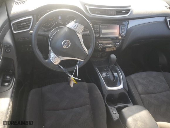 2016 Nissan Rogue S with VIN KNMAT2MVXGP618862, listed as a Copart auction lot 50048135 with 134,603 mi miles and Salvage Title. Bid and sale history available at carsss.com. Image 8.