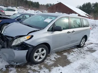 2012 Toyota Sienna with VIN 5TDKA3DC3CS010468, listed as a IAAI auction lot 41542523 with 56,055 mi miles and . Bid and sale history available at DreamBid. Image 14.