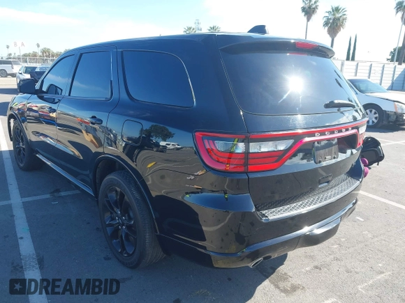 2020 Dodge Durango R/T with VIN 1C4SDHCT7LC285798, listed as a IAAI auction lot 42316447 with 86,344 mi miles and . Bid and sale history available at DreamBid. Image 3.