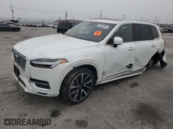2024 Volvo XC90 Ultimate Bright Theme with VIN YV4062PF1R1159554, listed as a Copart auction lot 74522864 with 10,930 mi miles and Salvage Title. Bid and sale history available at carsss.com. Image 1.