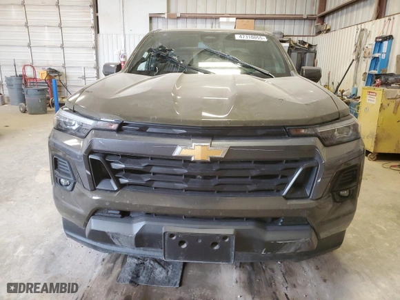 2023 Chevrolet Colorado 2WD LT with VIN 1GCPSCEK6P1267250, listed as a Copart auction lot 47310055 with 0 mi miles and Salvage Title. Bid and sale history available at carsss.com. Image 5.
