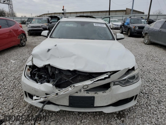 2015 BMW 3 Series 335i xDrive with VIN WBA3B9G59FNR92886, listed as a Copart auction lot 83223924 with Not Provided miles and Salvage Title. Bid and sale history available at carsss.com. Image 5.