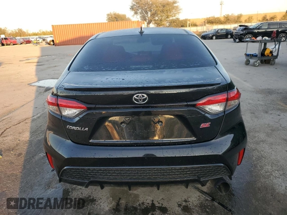 2021 Toyota Corolla SE with VIN 5YFM4MCE1MP064256, listed as a Copart auction lot 88403625 with 97,913 mi miles and Salvage Title. Bid and sale history available at carsss.com. Image 6.