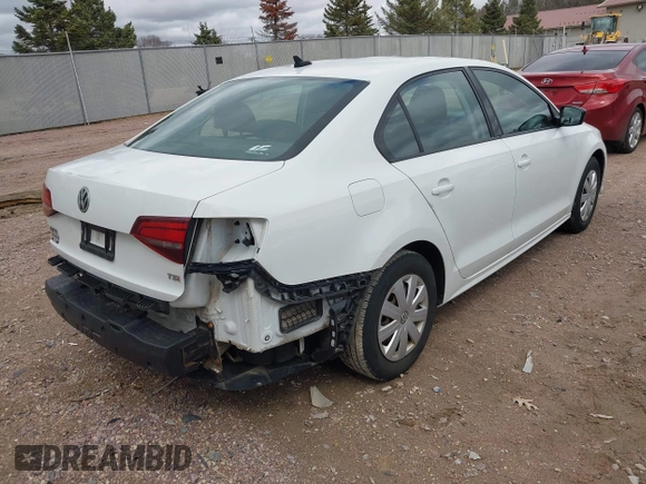 2016 Volkswagen Jetta Sedan 1.4T S w/Technology with VIN 3VW267AJ6GM253495, listed as a IAAI auction lot 42086065 with 81,839 mi miles. Bid and sale history available at carsss.com. Image 4.