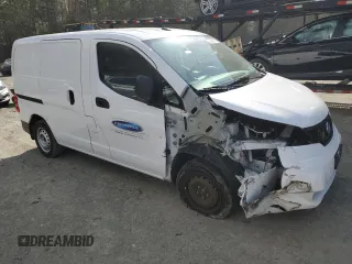 2021 Nissan NV200 SV with VIN 3N6CM0KN9MK707068, listed as a Copart auction lot 53052685 with 54,570 mi miles and Salvage title. Bid and sale history available at DreamBid. Image 4.