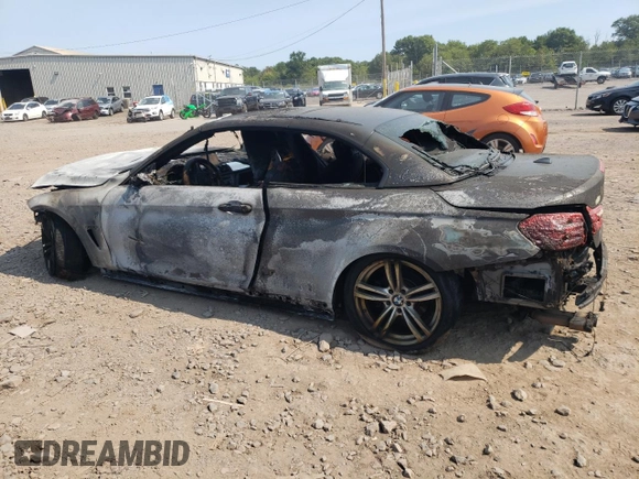 2017 BMW 4 Series 430i xDrive z VIN WBA4U9C51H5D44033, wystawiony jako Copart lot #70213924 z przebiegiem Nie podano mil oraz Szkoda całkowita • Salvage title. Historia ofert i sprzedaży dostępna na DreamBid. Obrazek 2.