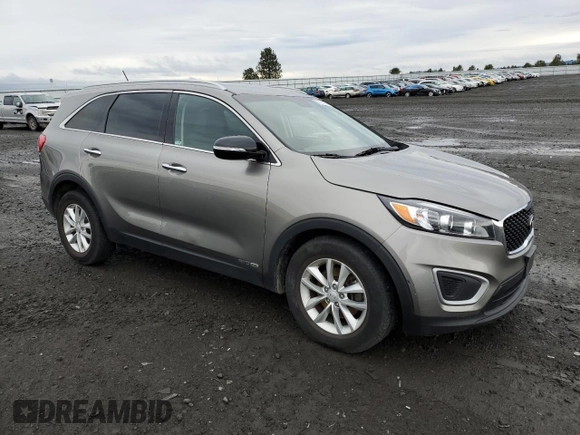 2018 Kia Sorento LX V6 with VIN 5XYPGDA57JG406719, listed as a Copart auction lot 50101275 with 99,528 mi miles and Salvage Title. Bid and sale history available at carsss.com. Image 4.