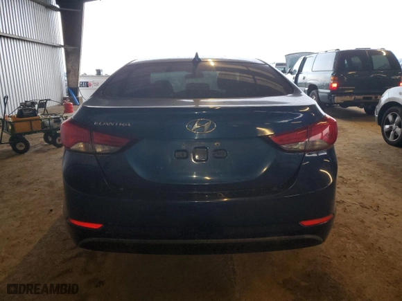 2015 Hyundai Elantra Limited with VIN 5NPDH4AE5FH572270, listed as a Copart auction lot 85393214 with 207,315 mi miles and Clean Title. Bid and sale history available at carsss.com. Image 6.