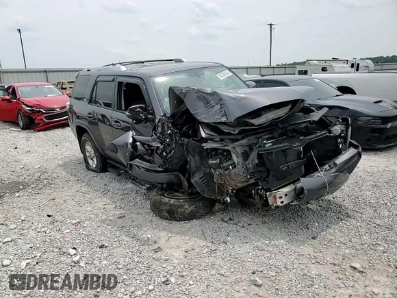 2018 Toyota 4Runner SR5 with VIN JTEBU5JR6J5573119, listed as a Copart auction lot 60320635 with 65,371 mi miles and Salvage title. Bid and sale history available at DreamBid. Image 14.