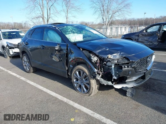 2022 Mazda CX-30 S Premium with VIN 3MVDMBDL9NM403273, listed as a IAAI auction lot 41607227 with Not Provided miles and . Bid and sale history available at carsss.com. Image 1.