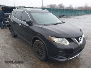 2016 Nissan Rogue SL with VIN 5N1AT2MT1GC850588, listed as a IAAI auction lot 38319626 with 116,748 mi miles. Bid and sale history available at carsss.com. Image 1.