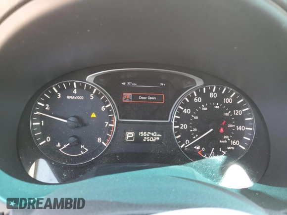 2013 Nissan Altima S with VIN 1N4AL3AP7DN448825, listed as a Copart auction lot 54857765 with 156,240 mi miles and Salvage Title. Bid and sale history available at carsss.com. Image 9.