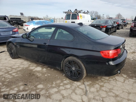 2011 BMW 3 Series 335i xDrive with VIN WBAKF9C57BE262166, listed as a Copart auction lot 42609885 with 119,831 mi miles and Salvage Title. Bid and sale history available at carsss.com. Image 2.