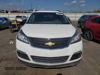 2017 Chevrolet Traverse LS with VIN 1GNKVFKD4HJ349379, listed as a Copart auction lot 64386315 with 383,272 mi miles and Salvage title. Bid and sale history available at DreamBid. Image 5.