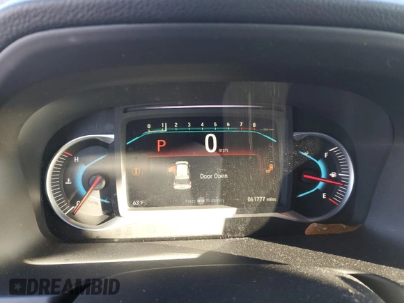 2019 Honda Passport EX-L with VIN 5FNYF7H55KB011252, listed as a Copart auction lot 82930234 with 61,777 mi miles and Salvage Title. Bid and sale history available at carsss.com. Image 9.