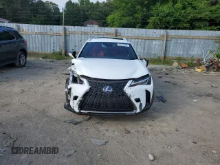 2020 Lexus UX 250h F Sport with VIN JTHR9JBH2L2025902, listed as a Copart auction lot 58944834 with 14,597 mi miles and Salvage title. Bid and sale history available at DreamBid. Image 5.