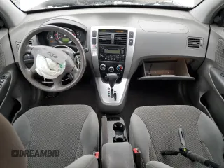 2007 Hyundai Tucson SE with VIN KM8JN12D37U636938, listed as a Copart auction lot 44588235 with 135,131 mi miles and Salvage Title. Bid and sale history available at carsss.com. Image 8.